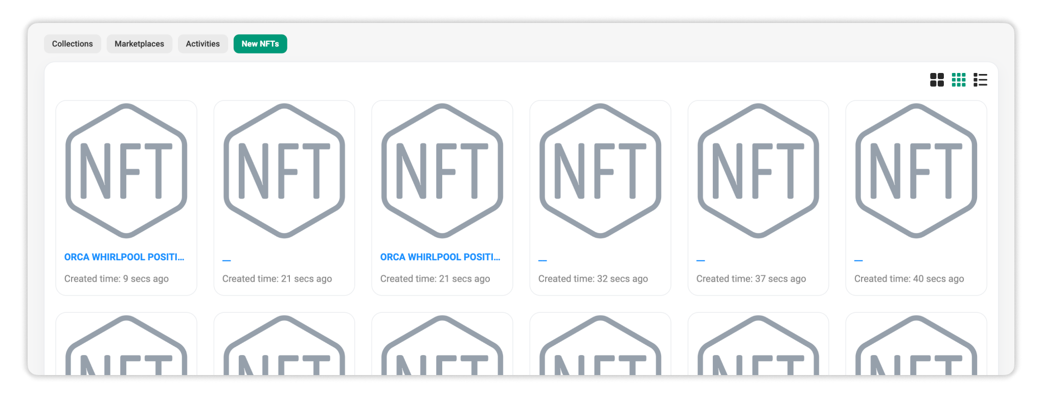 New NFTs
